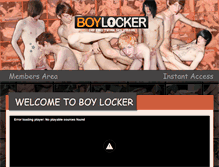 Tablet Screenshot of boylocker.com